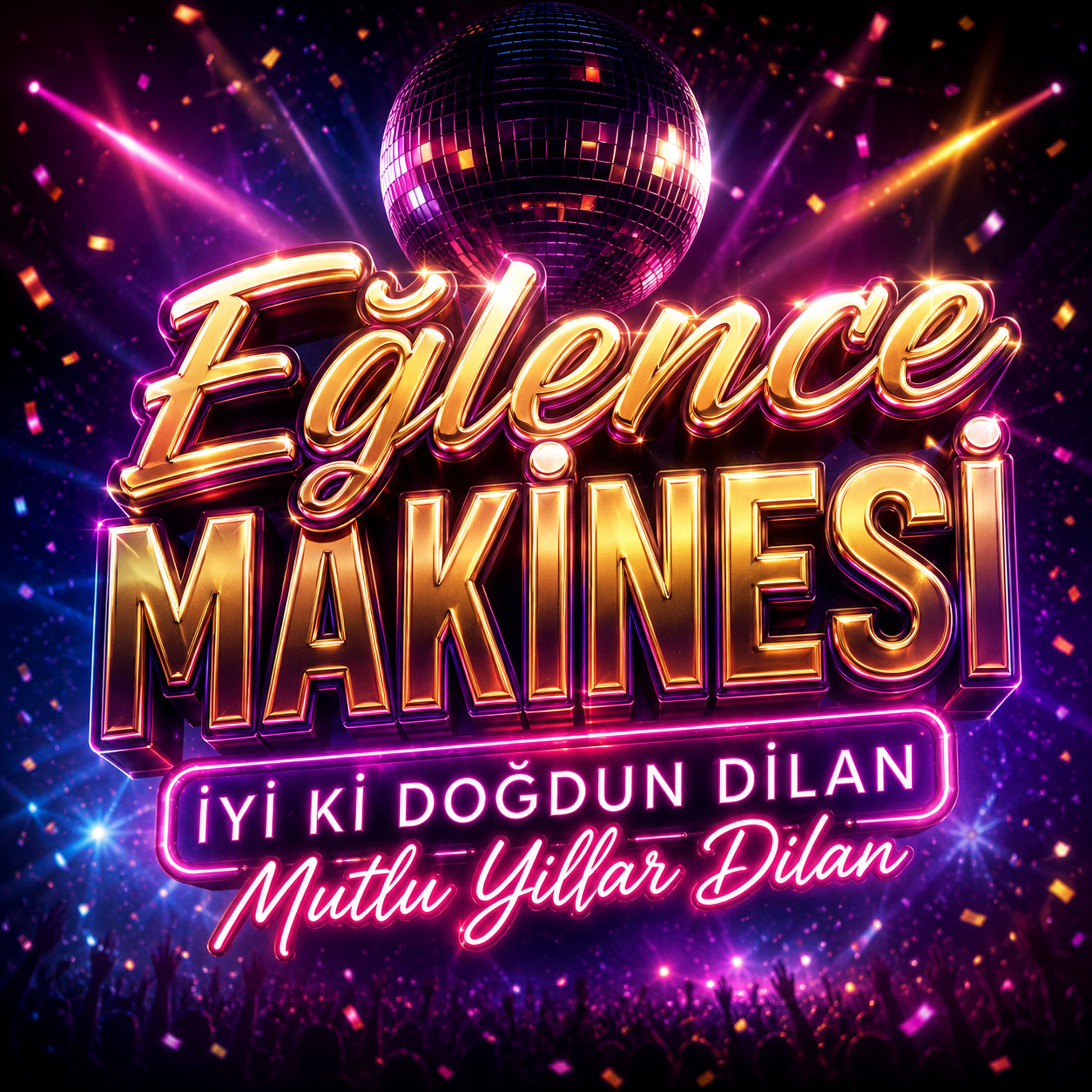 Eğlence Makinesi - İyi Ki Doğdun Dilan Mutlu Yıllar Dilan